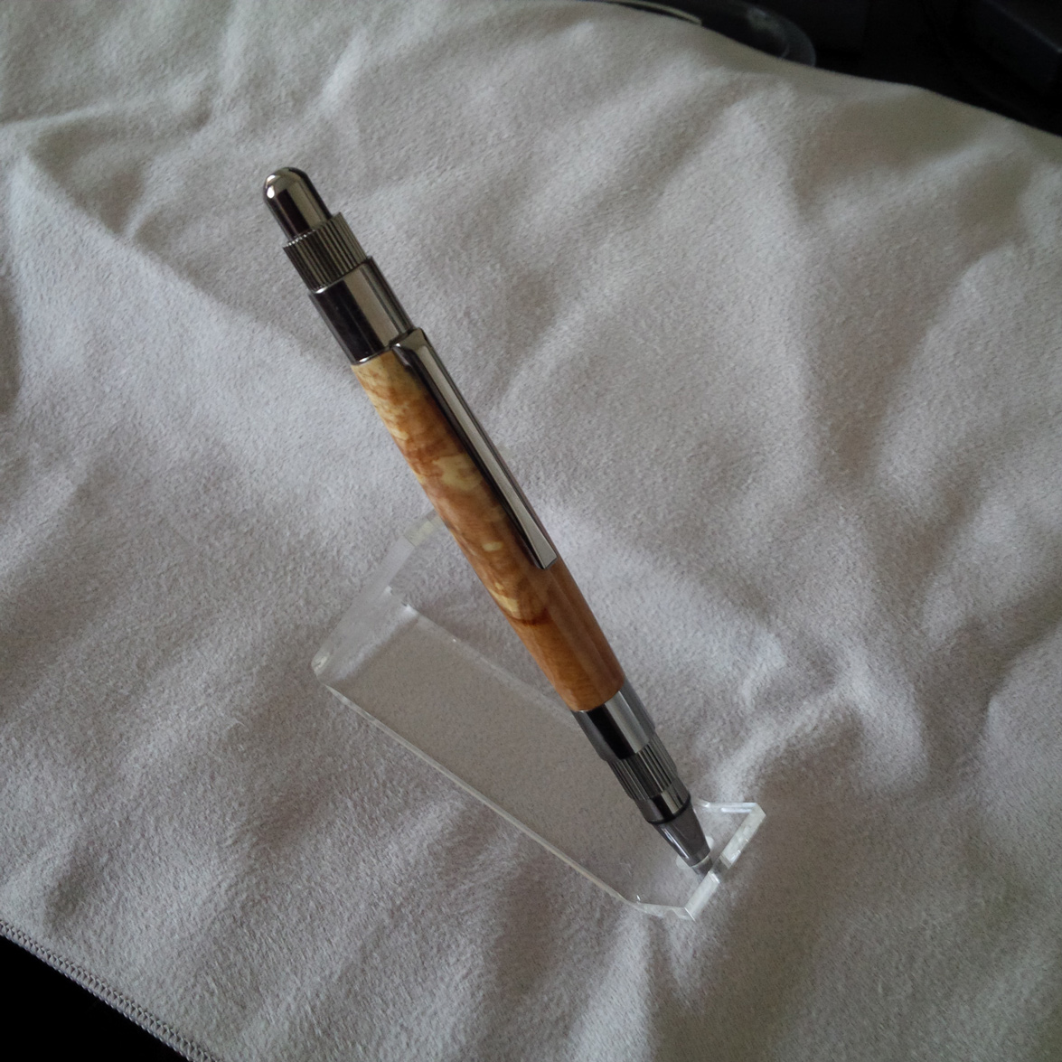 Photo of turned wood pen