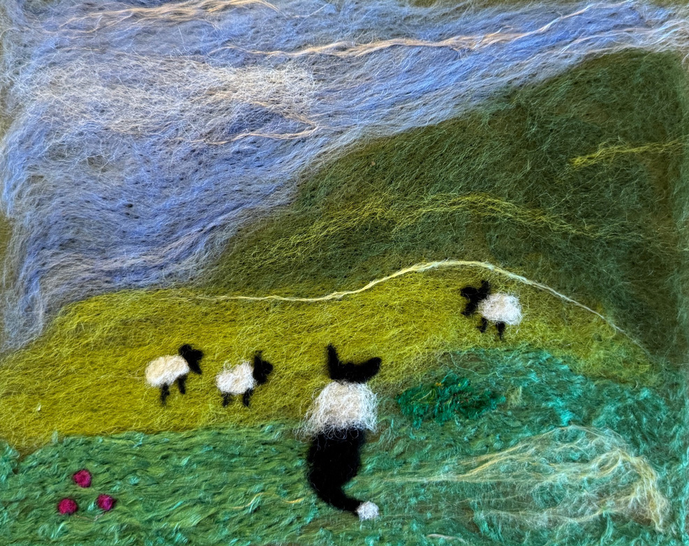 Photo of felted creation