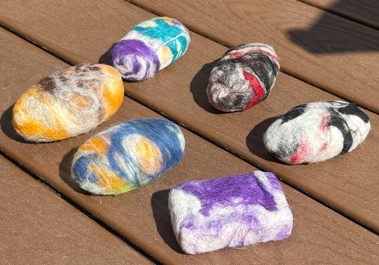 Photo of felted creation