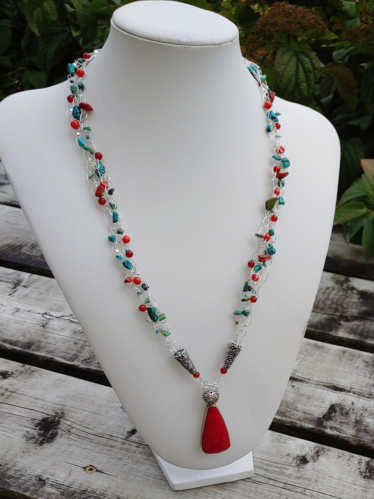 Photo of beaded necklace