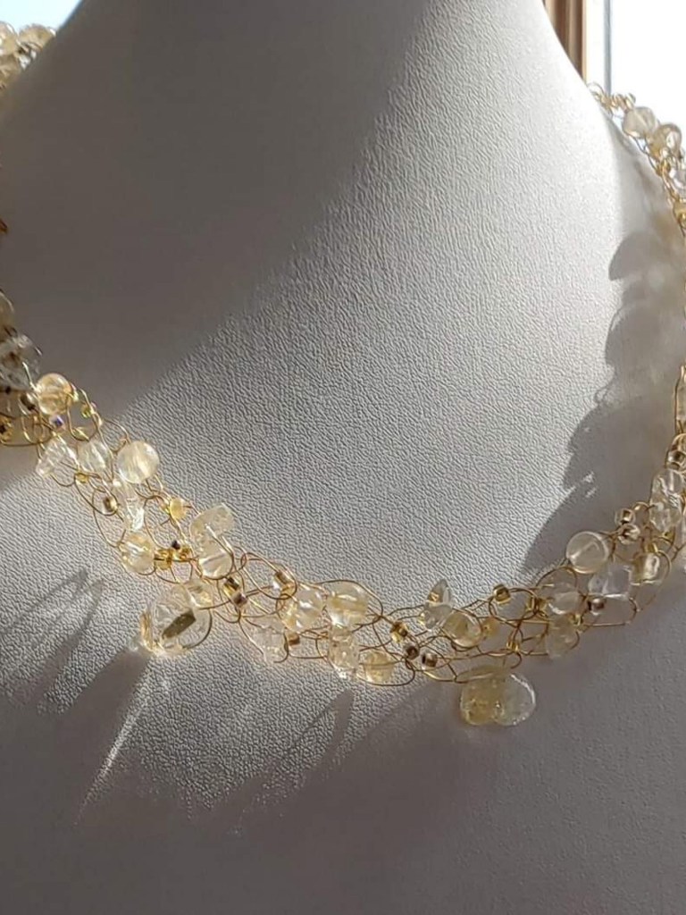 Photo of beaded necklace