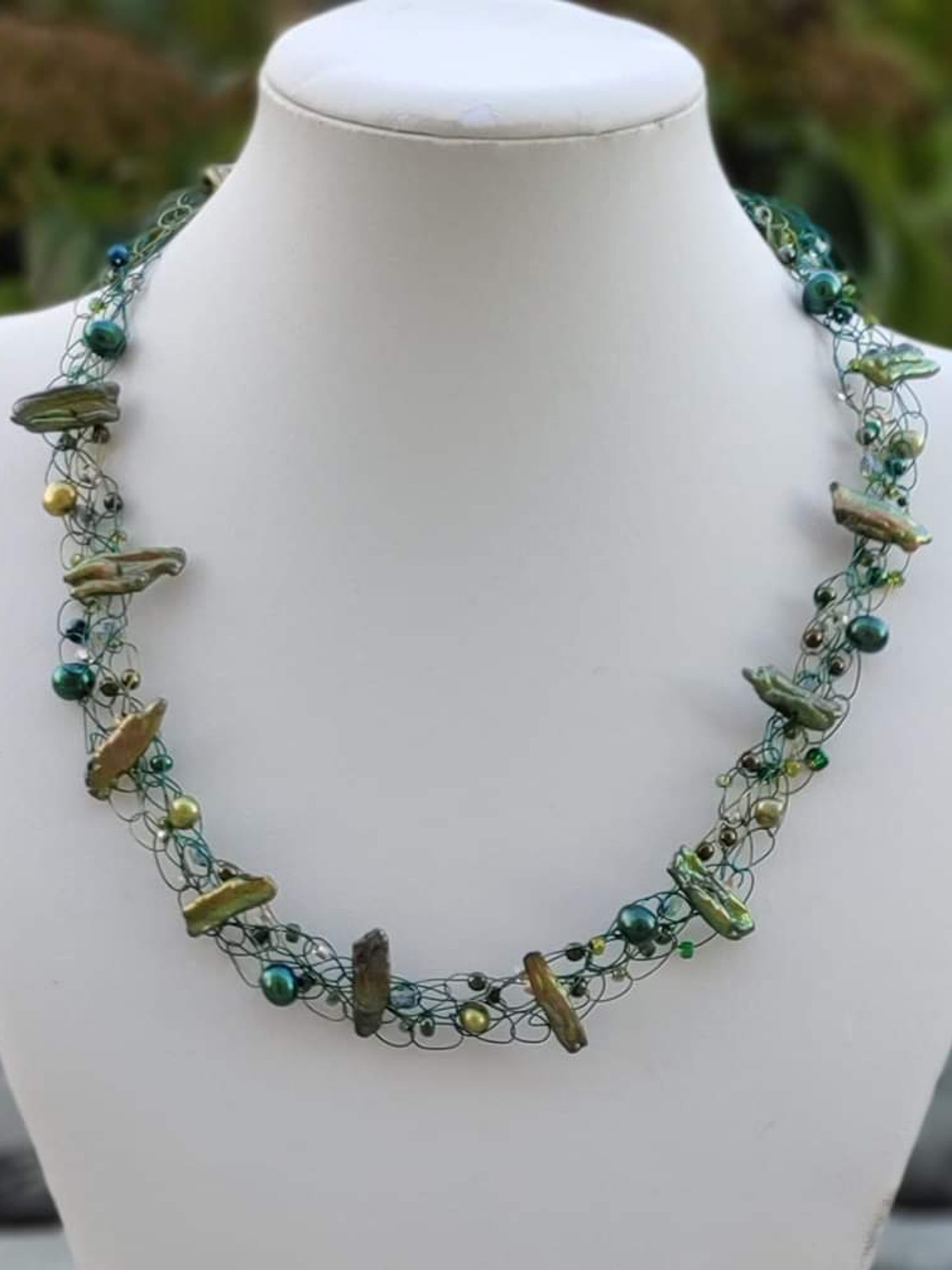 Photo of beaded necklace